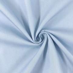 Sedona Designz 60″ Wide Premium Cotton Blend Broadcloth 1 Yard, Baby Blue
