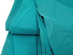 Fabric Yardage Microfiber Fuzzy Synthetic Material Teal-Green 2-yard (60″ × 75″)