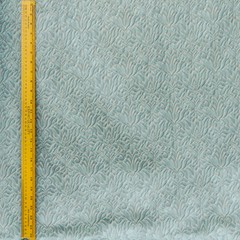Teal Floral Damask Fabric By The Yard, Jacquard Weave Fabric, Upholstery