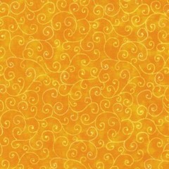 Moda Marble Swirls # 9908-13 Bright Yellow Scrolls