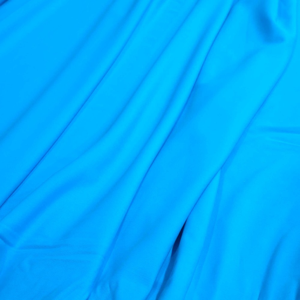 Quality Matte Blue Swimwear Fabric by the Yard