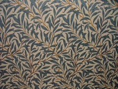 William Morris Tapestry Fabric Willow Bough Blue Curtain Upholstery 15 Metres