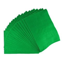 20 PCS Color Soft Felt Sheets 1.4mm Thick 8×12 Inch Handicraft Fabric Green