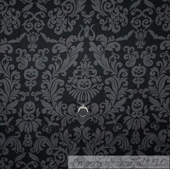 BonEful Fabric FQ Cotton Quilt Black White B&W Gray Fish Stripe Dot Seashell USA