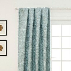 Teal Floral Damask Fabric By The Yard, Jacquard Weave Fabric, Upholstery