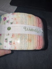 Tinyspool & Co. Jelly Roll Fabric Strips for Quilting, Waterlily Pond
