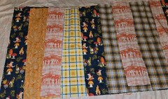 Fat Quarter Fabric Lot of 10, 18″ X 21″ Pieces Mixed Colors And Patterns