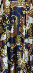 Designer Silk/Drape Fabric 2yards