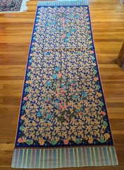 Batik (Halus) fabric single piece 35″ wide 115″ long (plus 2×6″ edges)