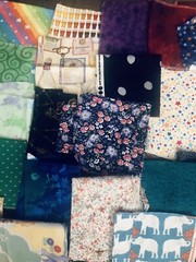 Stash Builder Novelty Florals Batik 20 Different Remnants Pieces READ for Sizes