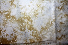 WINTER GLISTEN IN GOLD AND WHITE FROM RJR FABRICS – 100% COTTON FABRIC
