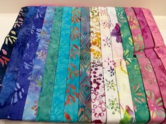 Anthology Fairyland 1/2 yard bundle 15 Batik fabrics NEW