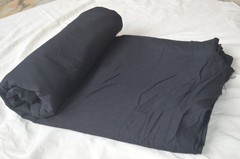 Black Plain Fabric 100% Cotton 10 Yard Fabric NO TARRIF CHARGES 100%✅ ZK_63