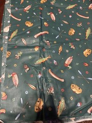 Vintage Cranston Springmaid QTC Laminated Cotton Fabric 45”x80” 2 Yards