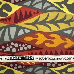 Fabric 100% Cotton One Yard Size Caio Designed By Pam Goecke Aardvark Robert Kau