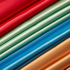 Bridal Satin Fabric Silky Poly 60″ Wide Heavy Wedding Dress Drapery By The Yard