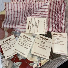11 Pieces Of Fabric Assorted Sizes And Print