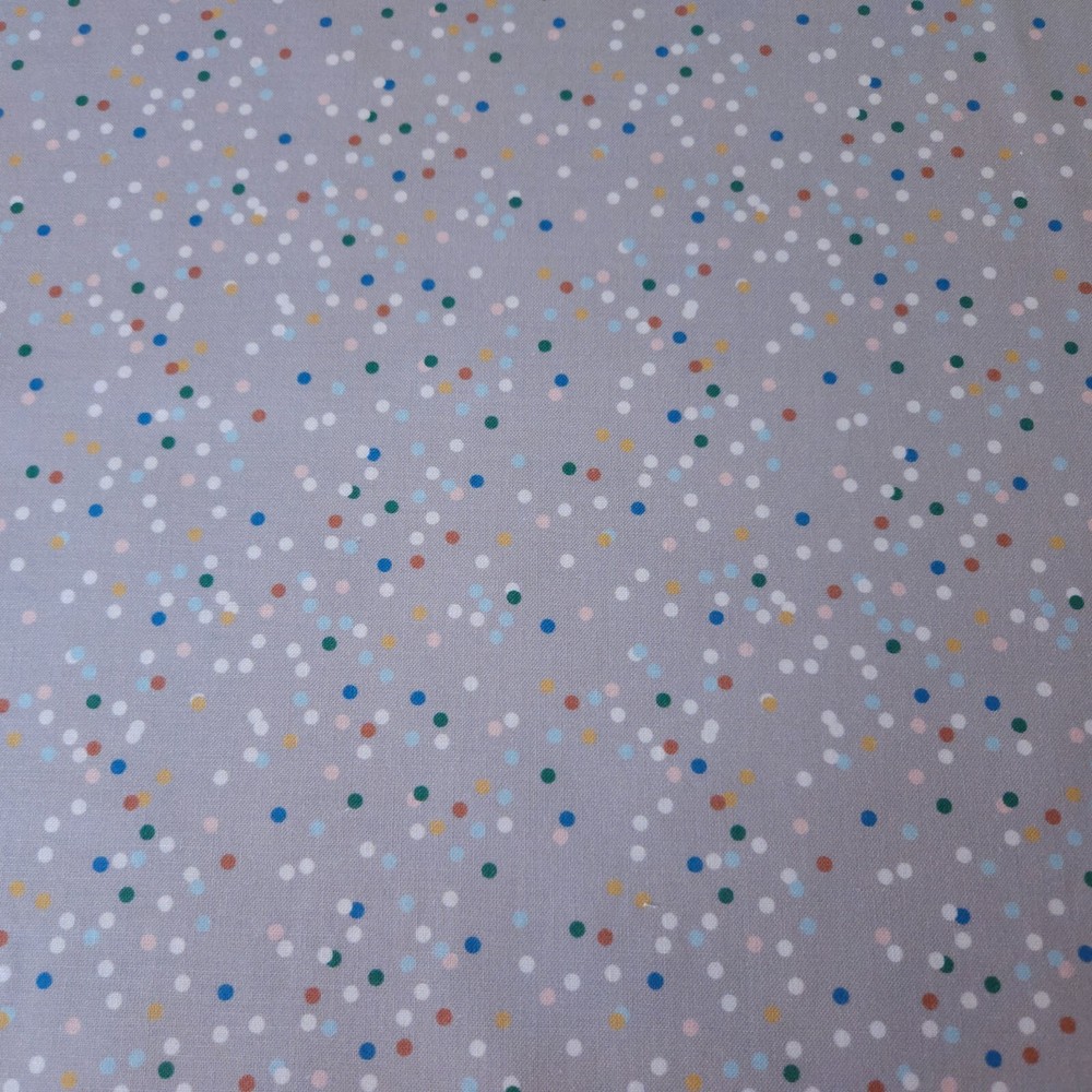 Woodland Hideaway BTY Heather Dutton P&B Textiles Polka Dots on Taupe