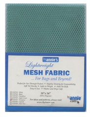 ByAnnie Turquoise Lightweight Mesh Fabric 45 x 137cm (18 x 54″)