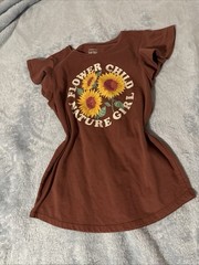 Brown Sunflower Nature (size 8) 60% Cotton 40% Polyester