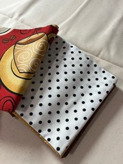 Coffee Themed 6 FQ Bundle 100% Cotton Coffee Beans Espresso Dots NEW