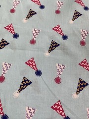 Celebration Party Hats Fabric By The Yard