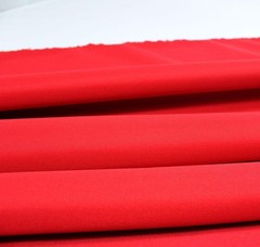 Mybecca Waterproof Canvas Marine Fabric 600 Denier Indoor/Outdoor 1 Yard, Red