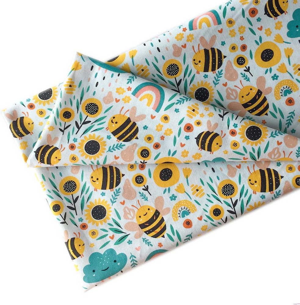 Cotton Fabric by the Yard for Sewing DIY Crafting Fashion Design Full Width Cutt