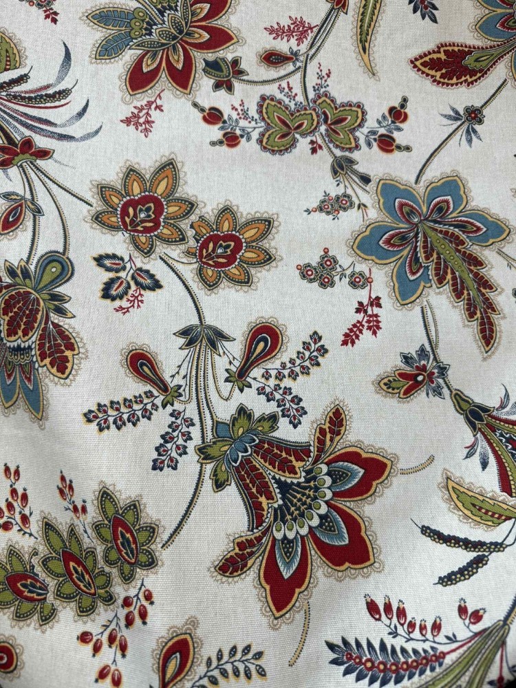 Adeleta Summer Floral – Richloom Cotton Canvas Fabric