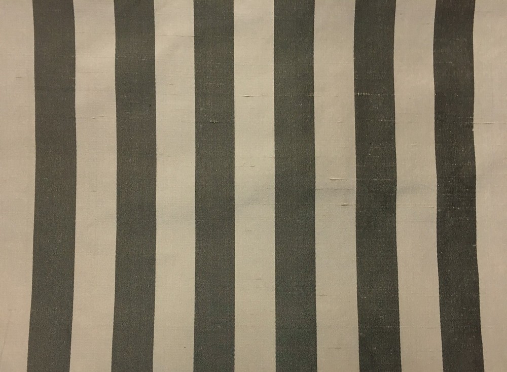 100% Silk fabric by Scalamandre, 54 inches wide, multi stripe