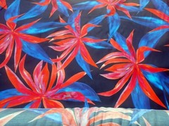 Authentic Top Italian designer Silk Cotton Fabric Made in Italy