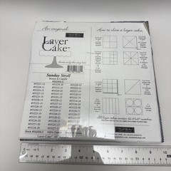 Moda Sunday Stroll Bonnie & Camille LAYER CAKE 42 10″ Squares Quilt Fabric New