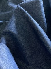 9oz Medium Wash Indigo Cotton Chambray Denim Midweight 63.5″ Wide 4 Yards Fabric