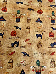 VTG Debbie Mumm Mumms the Word Halloween Monsters Cats Bats Jack O Lanterns BTFQ