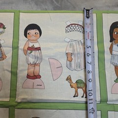 Paper Dolls 8 Characters By Sibling Arts Studio For Newcastle Fabric