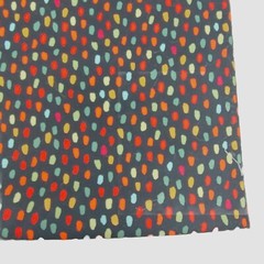 Joann Fabric Black Cotton with Colorful Dashes 1 Yard and 10 Inches Crafts Kids