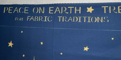 1 Susan Winget PEACE ON EARTH NATIVITY Christmas Tree Skirt FABRIC PANEL to sew