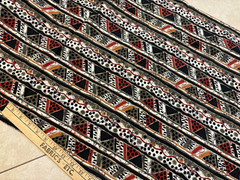 1.5 yard, Cotton African style Stripe fabric, Quilting/Caftan/decor