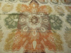 Piece of 20″ Long x 60″ Wide New(Remnant) Fabric; Multicolored(Flowers);