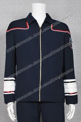 Costume Fits Star Trek Enterprise Admiral Cosplay Jacket Pants Uniform Outfit