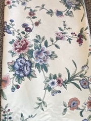 Margin Designs Fabric Jacobean Chintz Floral 6.75 Yards x 53″ Satin Feel