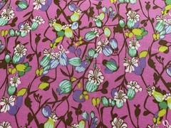 Fabric Cotton CuteFlower Pink By Anna Maria 43” X 39” 470