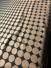 Apparel Pima Cottom Fabric High Style Coffee Brown/ Black Fabric 3.5 Ydsx30”