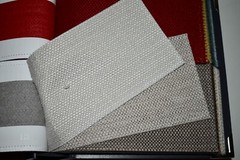 HOULES Paris FABRIC SAMPLE BOOK MultiColor INCA Linen-Look Weave 43pcs LOT