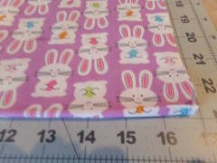 24″ X 58″ VINTAGE BUNNY FLIP by SPRING CUTE REMNANT COTTON#2921