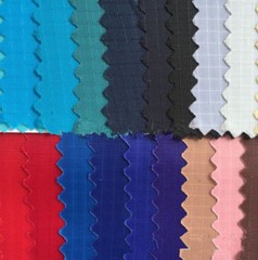 Outdoor Ripstop Fabric PU Coated Polyester Material 150cm Yard