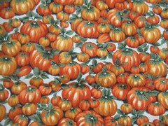 Hoffman International Fabrics PUMPKINS ALLOVER Cotton Fabrics Orange SBTY X 42″