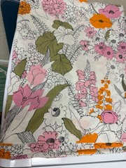 Vintage 70s Burlington House “Spring Bouquet” Full / Double Flat & Fitted set