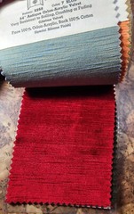 vintage WESTGATE “Soft Touch” ORLON ACRYLIC VELVET Fabric Sample Book VGC+