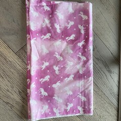 Unicorn Fabric JOANN FABRICS “MAGIC MOON” PINK/WHITE COTTON FABRIC 2 2/3 Yards